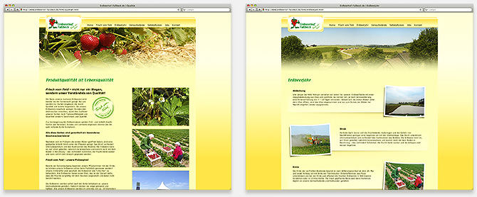 Erdbeerhof Faßbeck Website